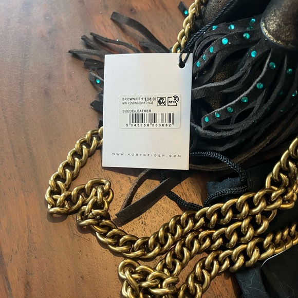 Kurt Geiger Multicolor Fringe Crossbody Bag - Picture 8 of 8